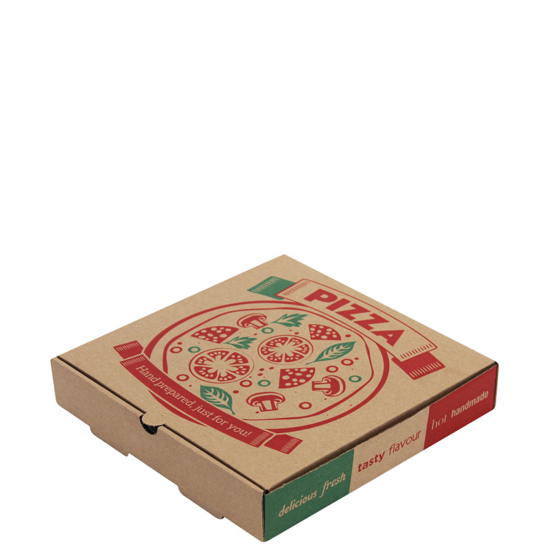 9" Printed Pizza Boxes (Case/100)