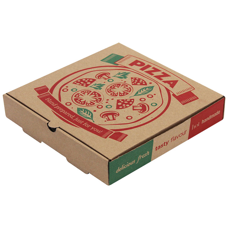 9" Printed Pizza Boxes (Case/100)