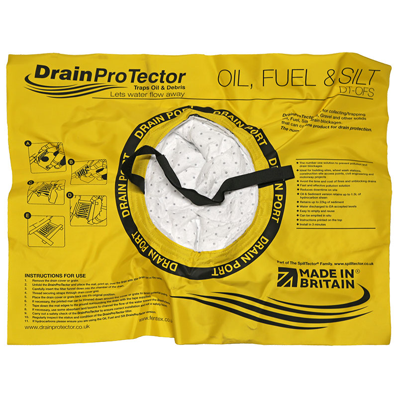 Drain Protector for Oil, Fuel & Silt