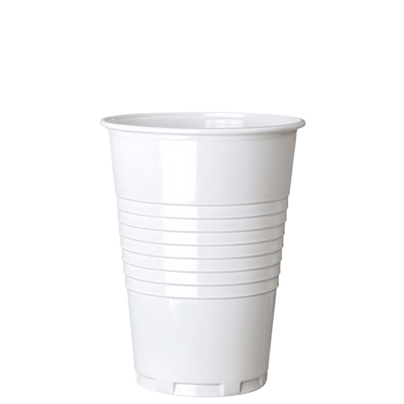 7oz Tall Plastic Vending Cup White (Case/2,000)