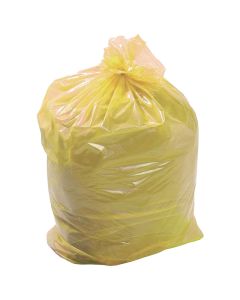 YELLOW REFUSE SACKS 18x29x39" CASE X 200 PKP **PREMIUM**
