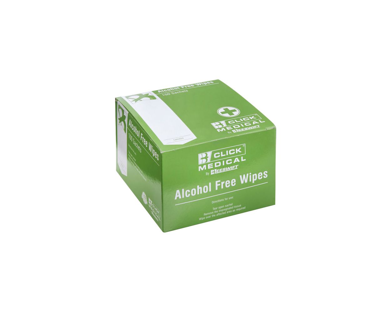Antiseptic Alcohol Free Wipes Individually Wrapped (Case/100)